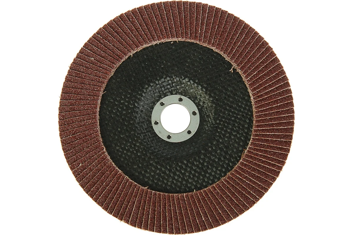 Круг лепестковый торцевой конический Р80, 125*22,2 мм СИБРТЕХ /74085