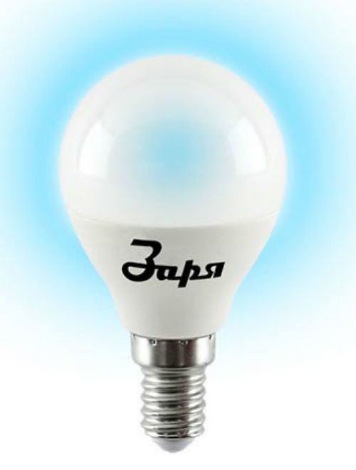 Лампа LED ЗАРЯ/Spark G45/8W/6400/Е14 /1650/3565