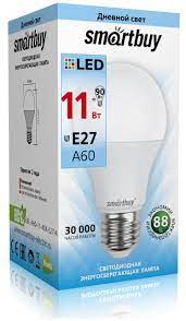 Лампа LED Smartbuy-A60-11W/4000 E27 (SBL-A60-11-40K-E27-A)/3474