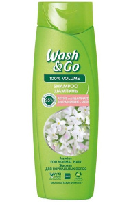 Wash&Go шампунь 180 мл с жасмином (для нормальных волос)