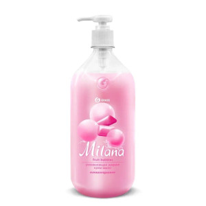 Жидкое крем-мыло Milana fruit bubbles 1л /9203