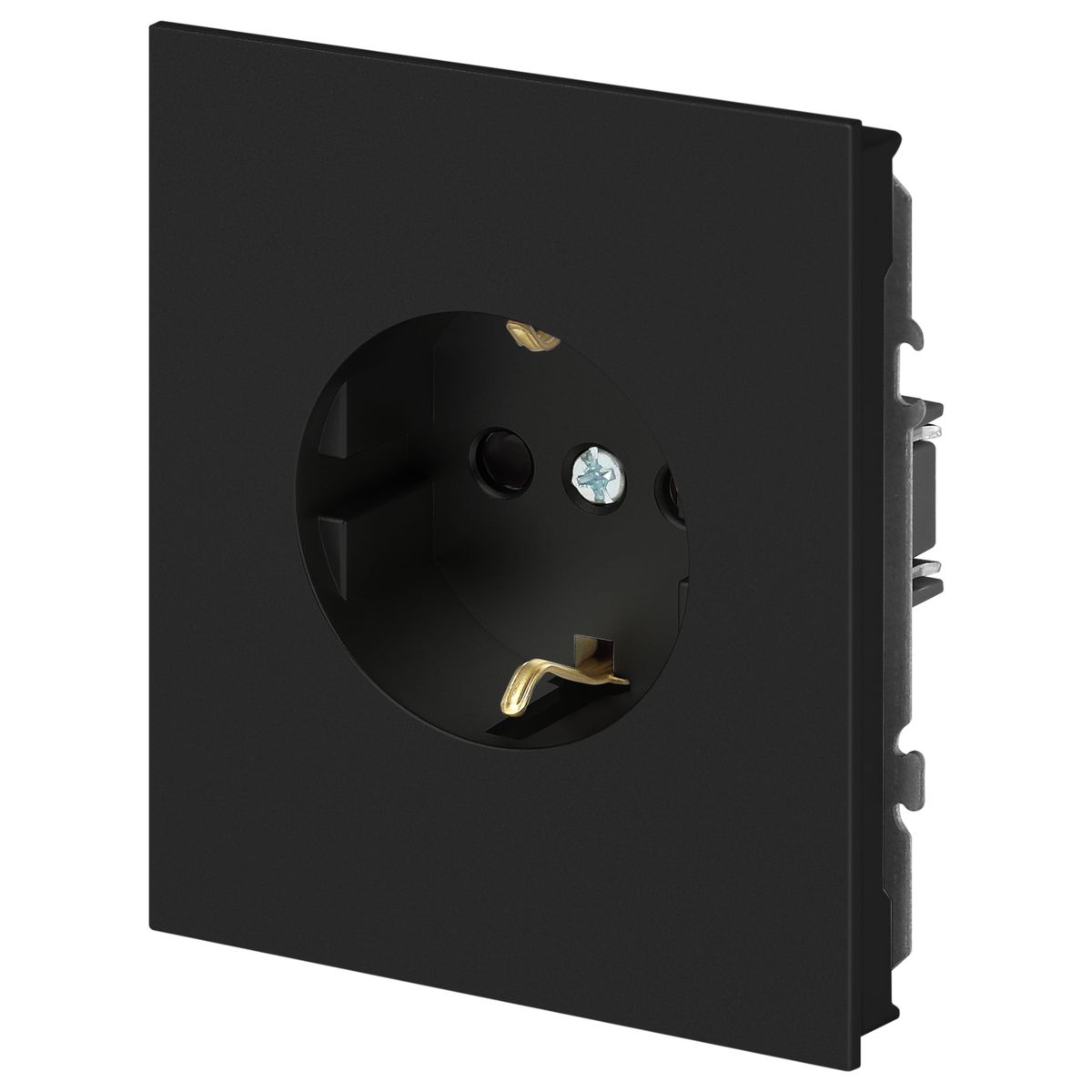 Розетка ЭРА Аrktik 16-2101-05 с заземл. 2Р+Е Schuko16A-250B, антрацит/2911