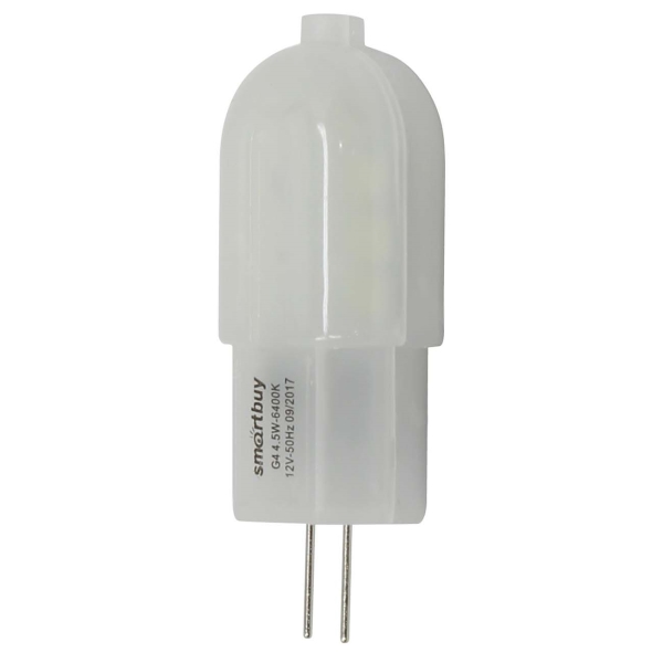 Лампа LED Smartbuy-G4-4,5W/6400/12V
