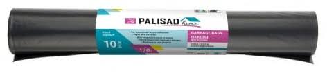 Пакеты для мусора 120л*10шт черные HOME/Palisad 927265