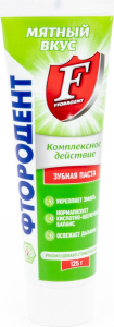 Паста зубная Фтородент, Мятный вкус