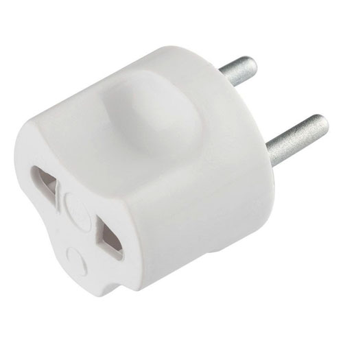 Переходник электрический Веллконт 6А б/з ПУ-10/16-002