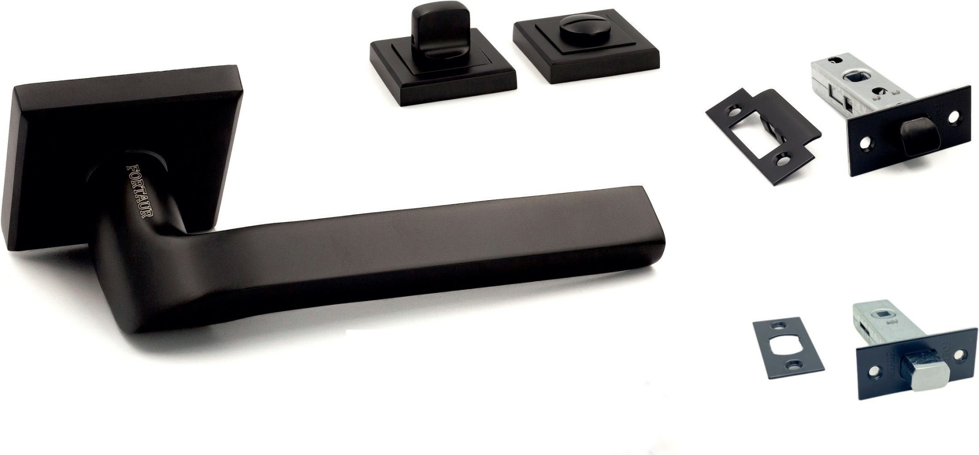 Дверная ручка FT-A49-BL /0615