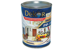 Эмаль ПФ-115 DEKOR 6 кг черная Кубанские краски