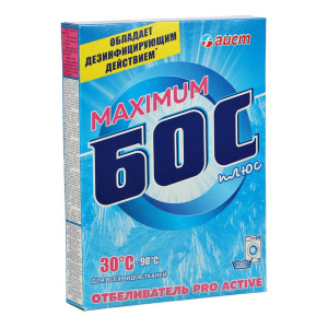 Отбеливатель  АИСТ БОС плюс 300 гр (картон)/0240