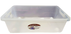 Ящик универсальный Астело 600*400*180 мм на колесиках 28л/С664