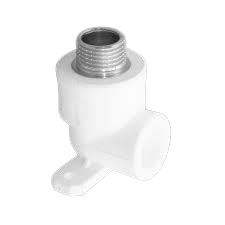 Отвод ППР 20*3/4 нар. рез с фланцем Jakko