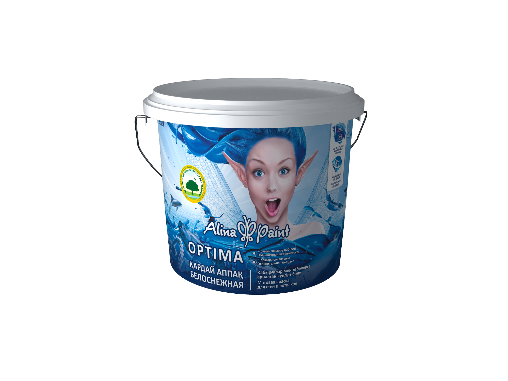 Краска водоэмульсионная Alina Paint OPTIMA 25 кг /3515