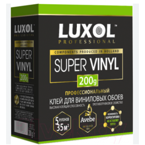 Клей обойный LUXOL SUPER VINIL (Professional) 300 гр /19534