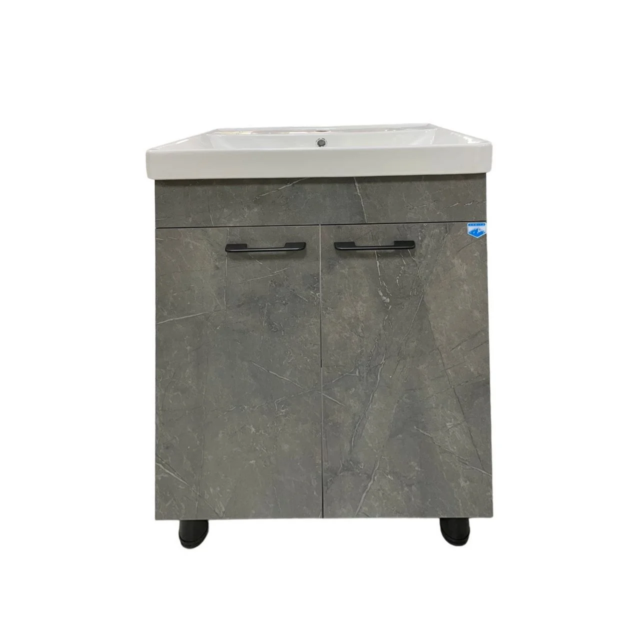 Тумба Neo US 60, напольная, 2 двери, бетон/237328