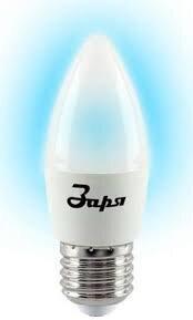 Лампа LED ЗАРЯ С37/8W/4200/Е27 Пуля Эконом /1747