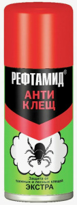 Инсектоакарицид Рефтамид Экстра Антиклещ(Усиленный)100 мл