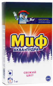 Порошок МИФ автомат 3в1 Свежий цвет 1 кг