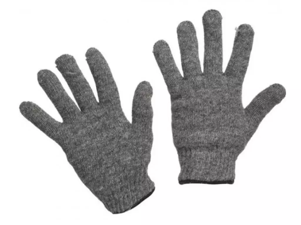 Перчатки зимние серые/4245