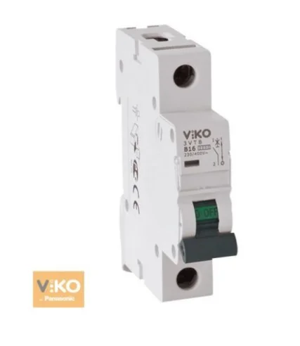 Автомат VIKO 4VTB-1C20 1P20A 4,5KA B-C 611-36120