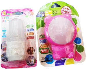 Светильник-ночник Розеточный в ассортименте