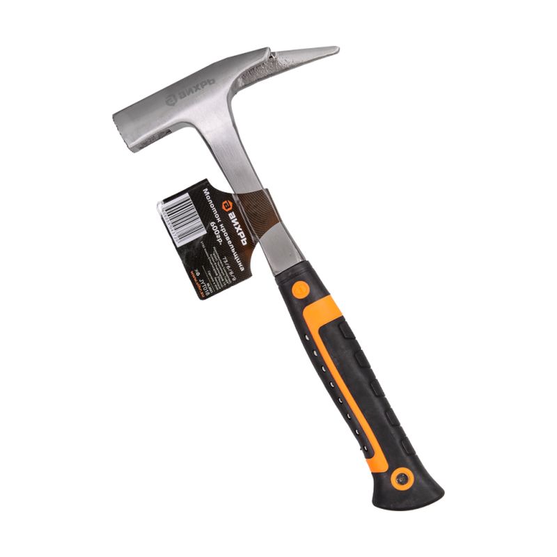 Молоток кровельщика цельнометал. двухкомп. рукоятка Вихрь /8/9