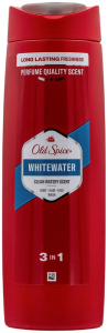 Гель для душа + шампунь Old Spice Whitewater 400мл /80727156