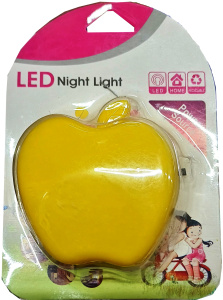 Светильник-ночник розеточный APPLE/4504