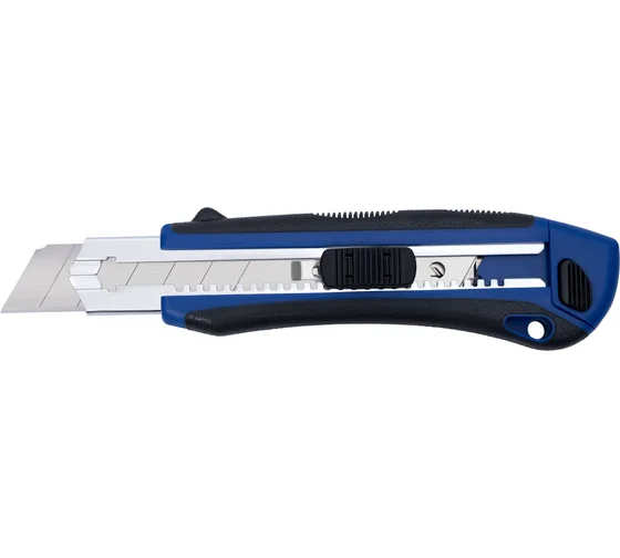 Нож с сегментированным лезвием Oasis Pro 25*125*0,7 мм двухкомп.корпус /9570