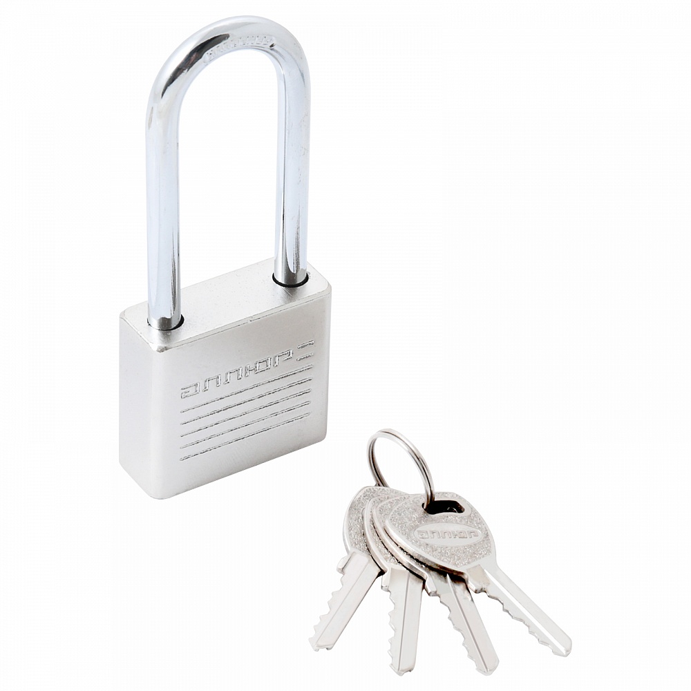 Замок навесной АЛЛЮР ВС1Ч-038Д EXTRA дл.дужка d6мм. 4кл./16834