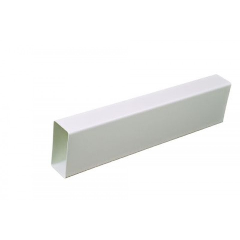 Воздуховод ПВХ прямоугольный 55*110, L 1м /511ВП1 /1069/5898