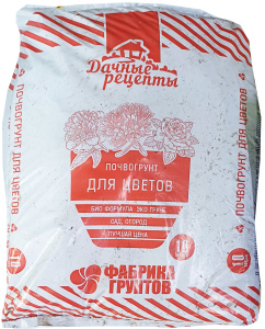 Грунт ДАЧНЫЕ РЕЦЕПТЫ 10 л для цветов