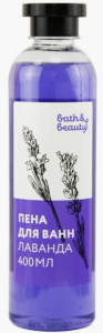 Пена для ванн Лаванда. 400 мл, Bath&Beauty 11-652