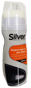 Крем-краска для обуви Silver 75мл Черный