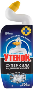 Туалетный утенок Супер Сила видимый эффект 500мл.