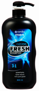 Шампунь для мужчин 3в1 FRESH OZONE 800мл