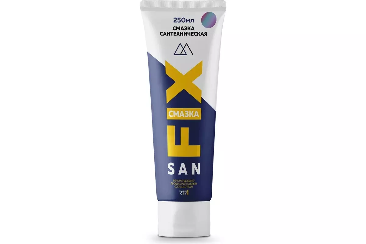 Смазка силиконовая сантехническая SANFIX 250мл туба/40720
