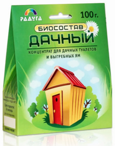 Средство для выгребных ям и септиков "Дачный" 100гр 