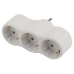 Разветвитель электрический ЭРА SPx-3е-В 3 гнезда с/з 16А/ 8064