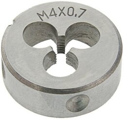 Плашка метрическая FIT 4*0,7мм для нарезания резьбы /70821