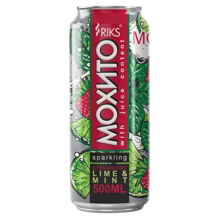 Лимонад Мохито Strawberry Lime&Mint 0,45л ж/б /23194
