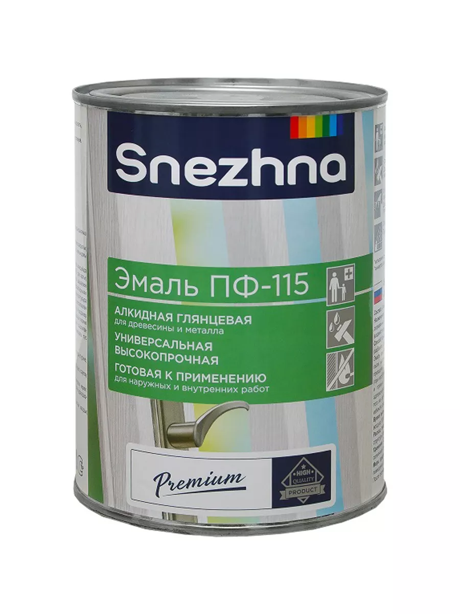 Эмаль ПФ-115 Snezhna 2,5кг белая/21646