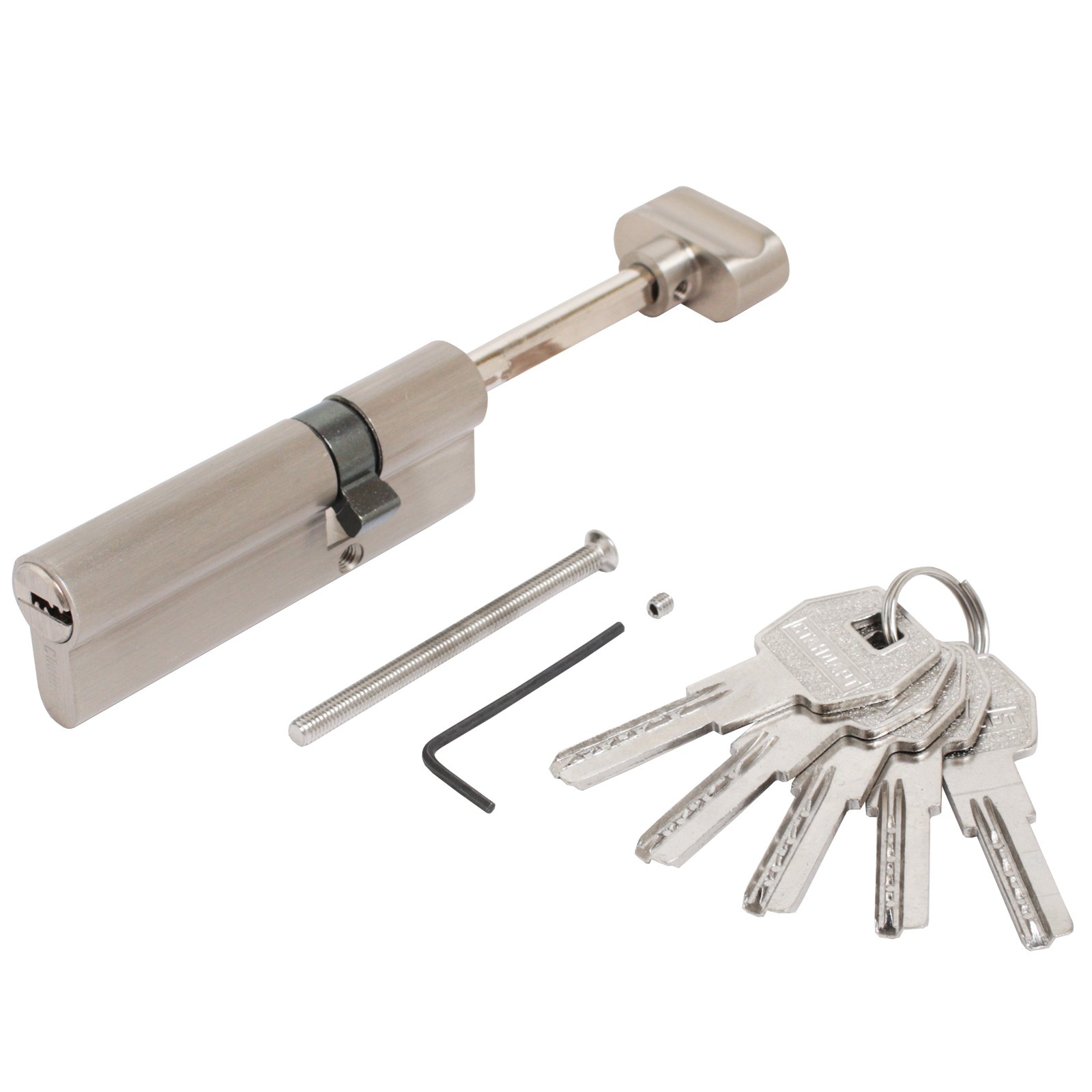 Замок СТАНДАРТ MAX 90 S (60*30S) SN 5кл перф. ключ/верт. Цилиндровый механизм /14850