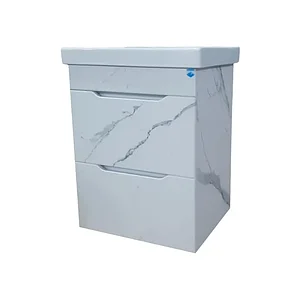 Тумба Модерн 70 напольная 2 двери мрамор/235955