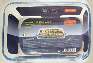 Форма для запекания CRISTALLINO 0,9 л стекло/005568