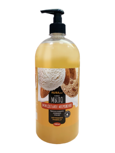 Жидкое мыло SHALET "Миндальное мороженое" 1000мл/1764