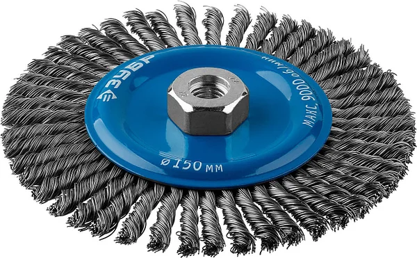 Щетка дисковая для УШМ 125 мм ЗУБР Профессионал /35187-125
