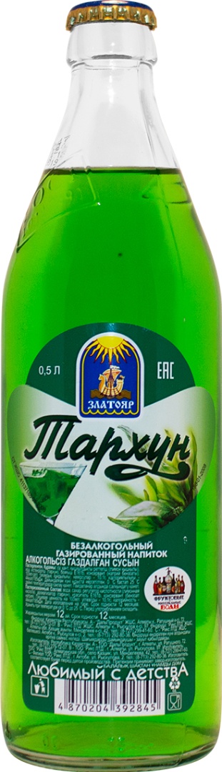 Лимонад Златояр Тархун 0,5 л /11431