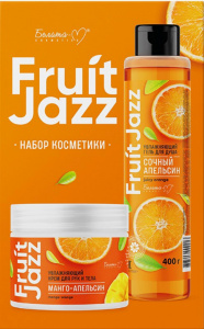 НАБОР КОСМЕТИКИ "FRUIT JAZZ".крем д/рук и апельсин