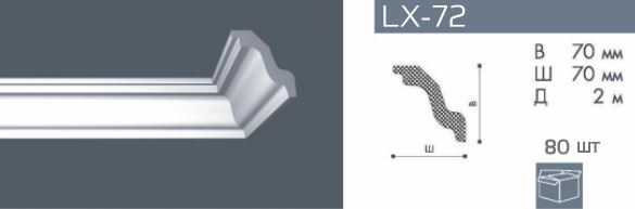 Профиль из пенополистирола LX-72