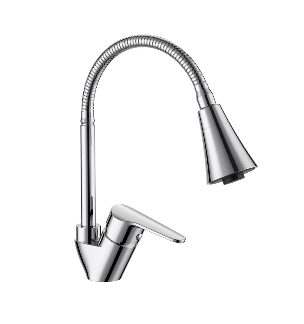 Смеситель ESKO Breeze для кухни гибкий излив BZ519flex